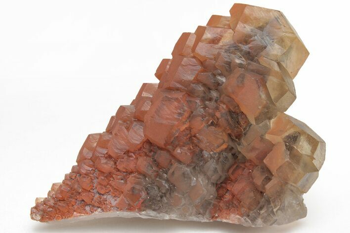 Nailhead Spar Calcite after Dogtooth Calcite Cluster - China #216035